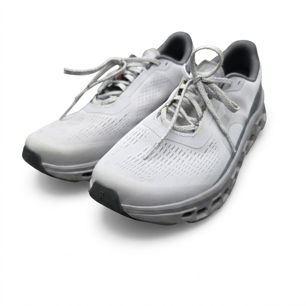 On Cloudmonster Running Shoes Mens 11 Glacier Alloy Sneaker 3MF30741536 Gray